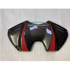 Carbonvani - Ducati Panigale V4 / S (22-24) Carbon Fiber Upper Tank Cover -DP Style RED